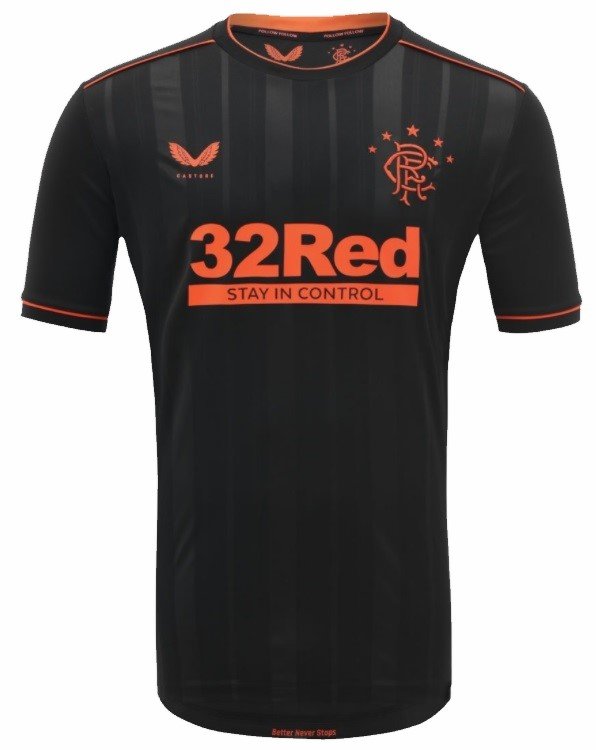 Camisa oficial Castore Rangers FC 2020 2021 III jogador